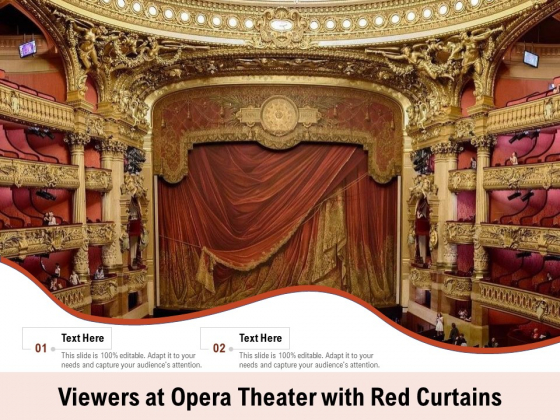 Viewers At Opera Theater With Red Curtains Ppt PowerPoint Presentation Background PDF