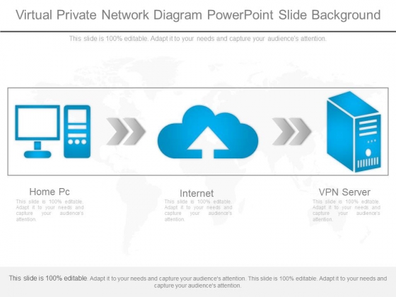 Virtual Private Network Diagram Powerpoint Slide Background Virtual Private Network Diagram Powerpoint Slide Background