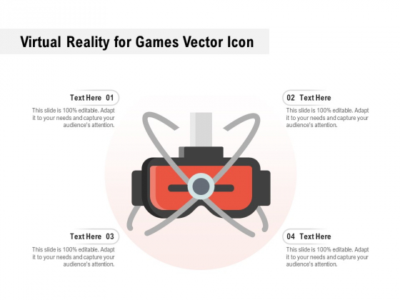 Virtual Reality For Games Vector Icon Ppt PowerPoint Presentation Outline Icons PDF Virtual Reality For Games Vector Icon Ppt PowerPoint Presentation Outline Icons PDF
