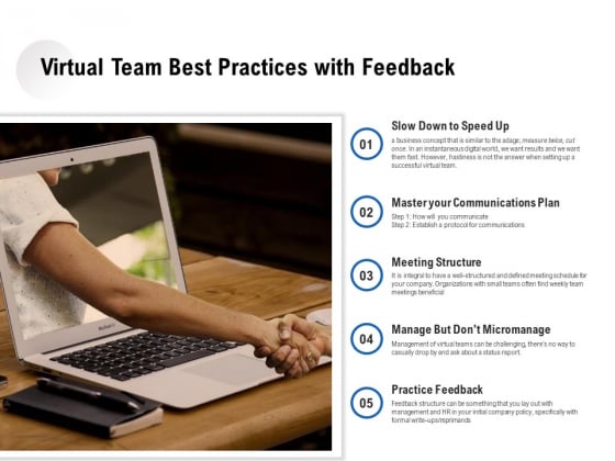 Virtual Team Best Practices With Feedback Ppt PowerPoint Presentation Gallery Clipart PDF Virtual Team Best Practices With Feedback Ppt PowerPoint Presentation Gallery Clipart PDF