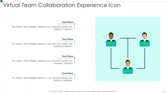 Virtual Team Collaboration Experience Icon Ideas PDF