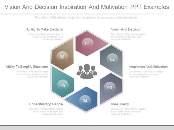 Vision And Decision Inspiration And Motivation Ppt Examples Vision And Decision Inspiration And Motivation Ppt Examples