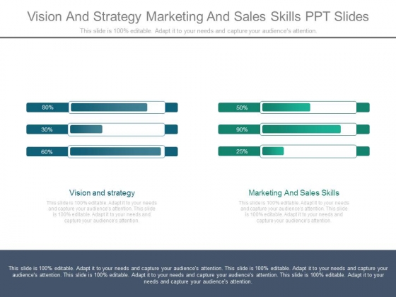 Vision And Strategy Marketing And Sales Skills Ppt Slides Vision And Strategy Marketing And Sales Skills Ppt Slides