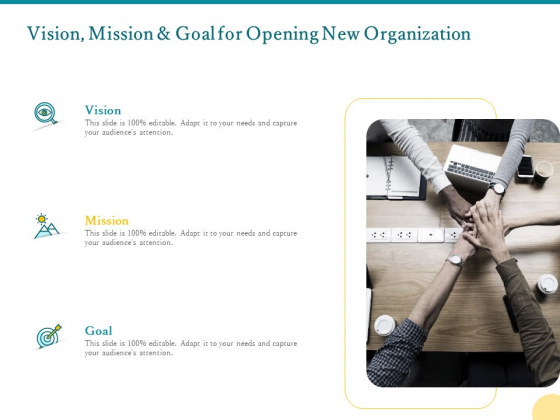 Vision Mission And Goal For Opening New Organization Ppt PowerPoint Presentation Gallery Files PDF Vision Mission And Goal For Opening New Organization Ppt PowerPoint Presentation Gallery Files PDF