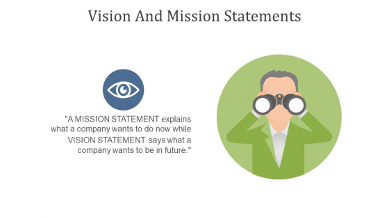 Vision Mission Goals And Objectives Example Of Ppt good downloadable