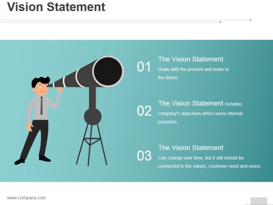 Vision Statement Ppt PowerPoint Presentation Professional