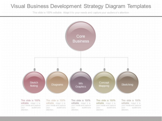 Visual Business Development Strategy Diagram Templates Visual Business Development Strategy Diagram Templates