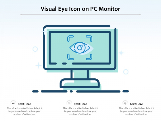 Visual Eye Icon On PC Monitor Ppt PowerPoint Presentation Show PDF Visual Eye Icon On PC Monitor Ppt PowerPoint Presentation Show PDF