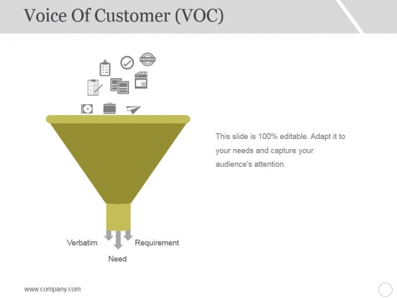Voice Of Customer Template 1 Ppt PowerPoint Presentation Outline Slide Portrait Voice Of Customer Template 1 Ppt PowerPoint Presentation Outline Slide Portrait