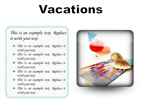 Vacations Beach PowerPoint Presentation Slides S Vacations Beach PowerPoint Presentation Slides S