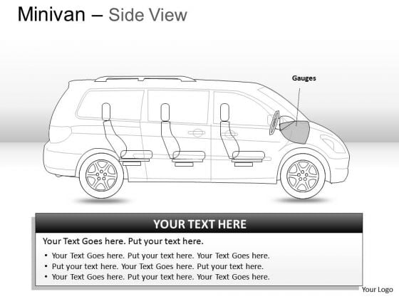 Van Green Minivan Side View Slides And Ppt Diagrams Templates Van Green Minivan Side View Slides And Ppt Diagrams Templates