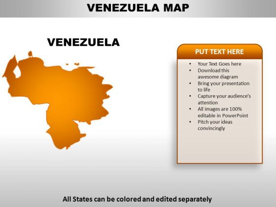 Venezuela PowerPoint Maps Venezuela PowerPoint Maps