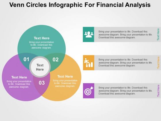 Venn Circles Infographic For Financial Analysis PowerPoint Templates Venn Circles Infographic For Financial Analysis PowerPoint Templates