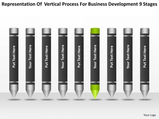 Vertical Process For Business Development 9 Stages Ppt Plan PowerPoint Slides Vertical Process For Business Development 9 Stages Ppt Plan PowerPoint Slides