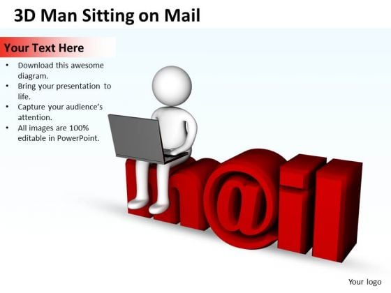 Vision Business Process Diagram Man Sitting On Mail PowerPoint Templates Ppt Backgrounds For Slides Vision Business Process Diagram Man Sitting On Mail PowerPoint Templates Ppt Backgrounds For Slides