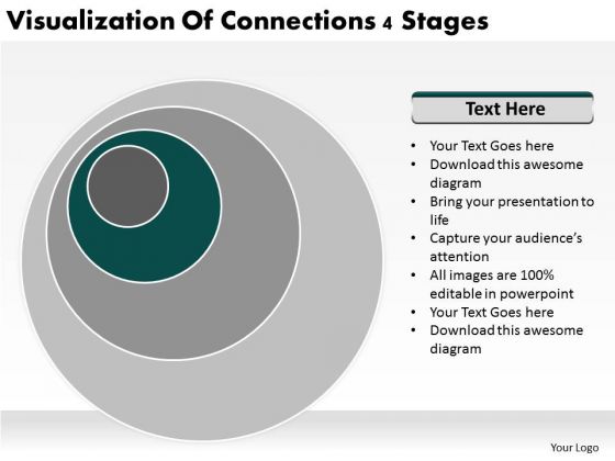Visualization Of Connections 4 Stages Business Plan PowerPoint Slides Visualization Of Connections 4 Stages Business Plan PowerPoint Slides