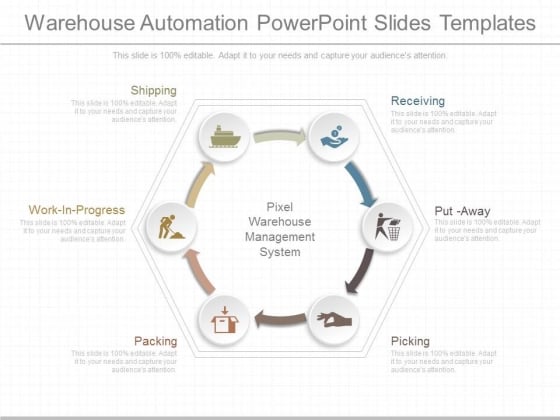 Warehouse Automation Powerpoint Slides Templates