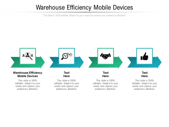 Warehouse Efficiency Mobile Devices Ppt PowerPoint Presentation Professional Layout Cpb Pdf