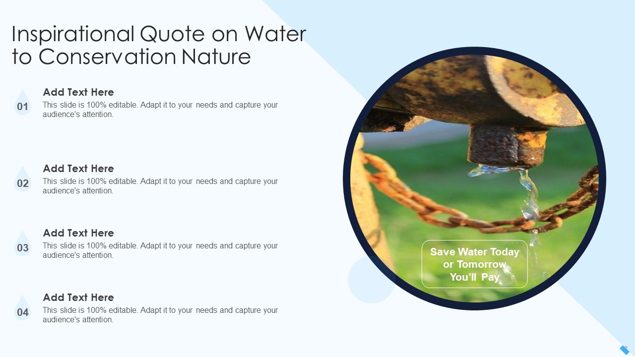 Water Conservation Ppt PowerPoint Presentation Complete With Slides template good