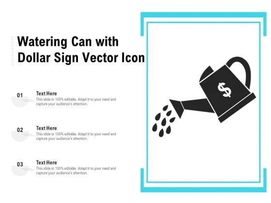Watering Can With Dollar Sign Vector Icon Ppt PowerPoint Presentation File Sample PDF Watering Can With Dollar Sign Vector Icon Ppt PowerPoint Presentation File Sample PDF