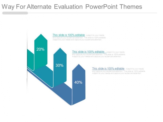 Way For Alternate Evaluation Powerpoint Themes Way For Alternate Evaluation Powerpoint Themes