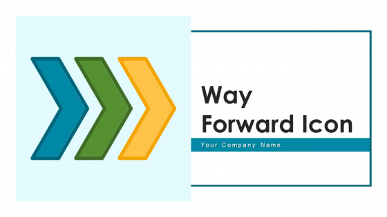 Way Forward Icon Revenue Objective Ppt PowerPoint Presentation Complete Deck With Slides