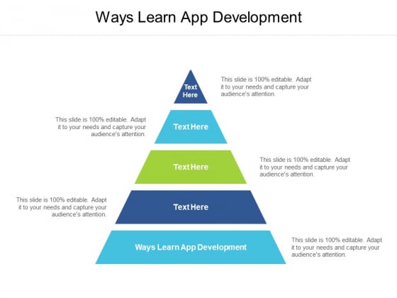 Ways Learn App Development Ppt PowerPoint Presentation Professional Deck Cpb Ways Learn App Development Ppt PowerPoint Presentation Professional Deck Cpb