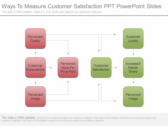 Ways To Measure Customer Satisfaction Ppt Powerpoint Slides