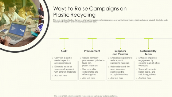 Ways To Raise Campaigns On Plastic Recycling Rules PDF