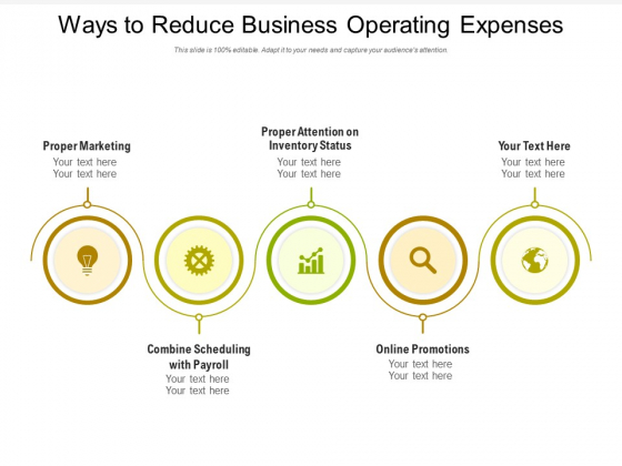 Ways To Reduce Business Operating Expenses Ppt PowerPoint Presentation Summary Slide PDF Ways To Reduce Business Operating Expenses Ppt PowerPoint Presentation Summary Slide PDF