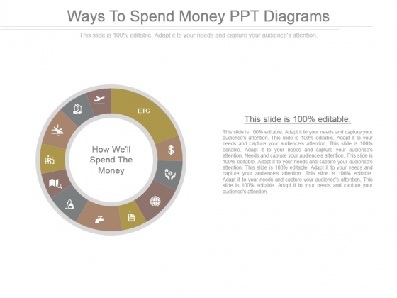 Ways To Spend Money Ppt Diagrams Ways To Spend Money Ppt Diagrams