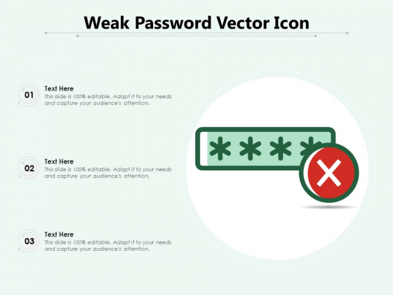 Weak Password Vector Icon Ppt PowerPoint Presentation File Themes PDF Weak Password Vector Icon Ppt PowerPoint Presentation File Themes PDF