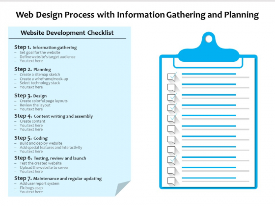 Web Design Process With Information Gathering And Planning Ppt PowerPoint Presentation File Inspiration PDF Web Design Process With Information Gathering And Planning Ppt PowerPoint Presentation File Inspiration PDF