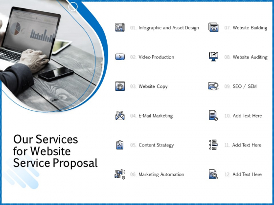 Web Design Template Our Services For Website Service Proposal Download PDF Web Design Template Our Services For Website Service Proposal Download PDF