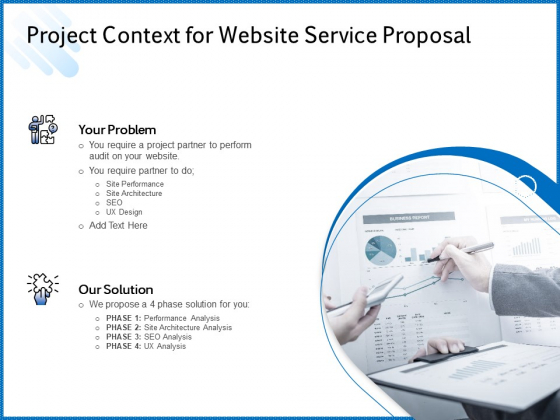 Web Design Template Project Context For Website Service Proposal Summary PDF Web Design Template Project Context For Website Service Proposal Summary PDF