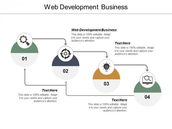 Web Development Business Ppt PowerPoint Presentation Infographic Template Influencers Cpb