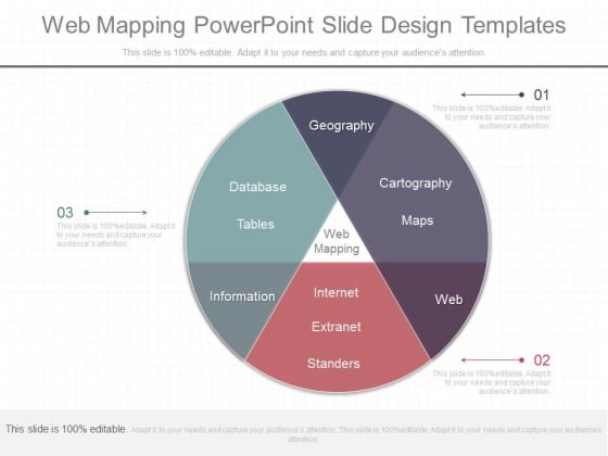 Web Mapping Powerpoint Slide Design Templates Web Mapping Powerpoint Slide Design Templates