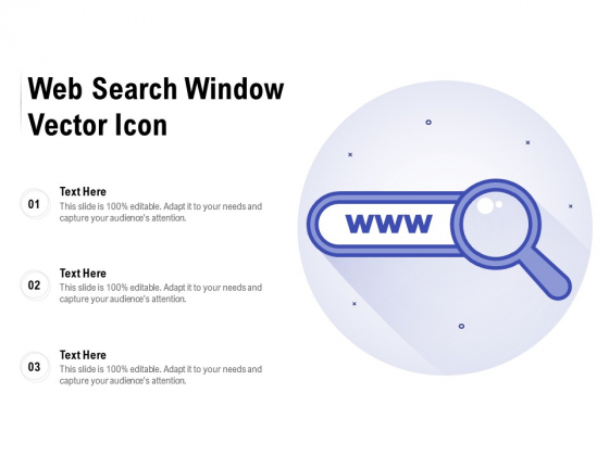 Web Search Window Vector Icon Ppt PowerPoint Presentation Inspiration Smartart PDF