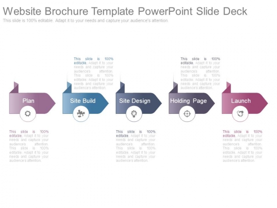 Website Brochure Template Powerpoint Slide Deck
