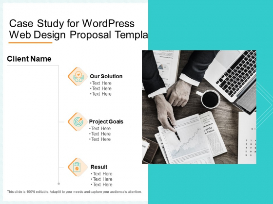 Website Revamp Quotation Case Study For Wordpress Web Design Proposal Diagrams PDF Website Revamp Quotation Case Study For Wordpress Web Design Proposal Diagrams PDF