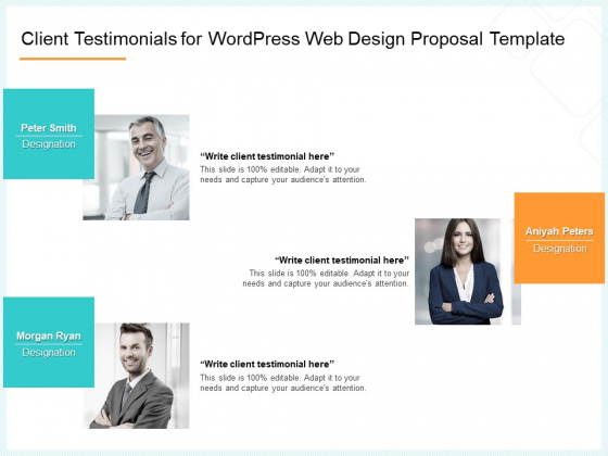 Website Revamp Quotation Client Testimonials For Wordpress Web Design Proposal Summary PDF Website Revamp Quotation Client Testimonials For Wordpress Web Design Proposal Summary PDF