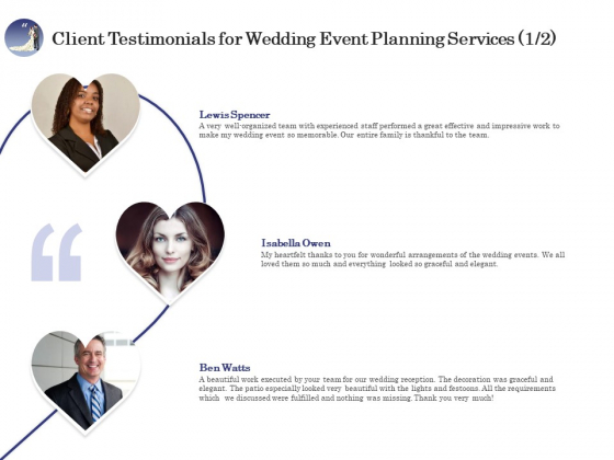 Wedding Affair Management Client Testimonials For Wedding Event Planning Services Template PDF Wedding Affair Management Client Testimonials For Wedding Event Planning Services Template PDF