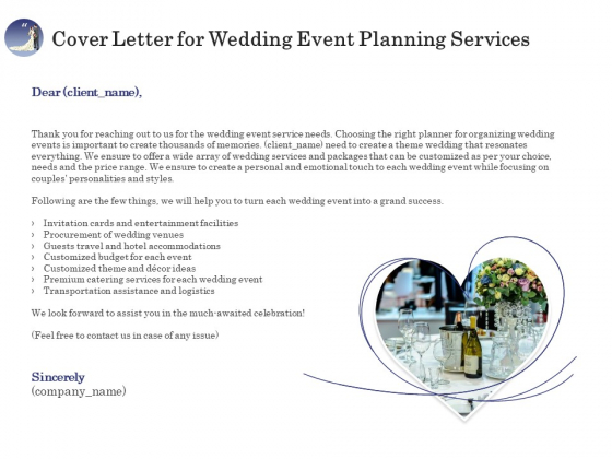 Wedding Affair Management Cover Letter For Wedding Event Planning Services Ideas PDF Wedding Affair Management Cover Letter For Wedding Event Planning Services Ideas PDF