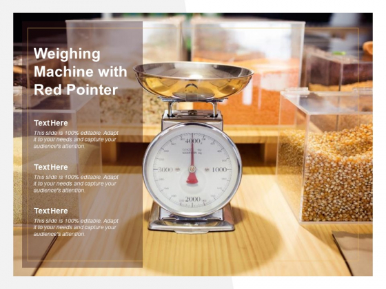 Weighing Machine With Red Pointer Ppt PowerPoint Presentation Layouts Smartart