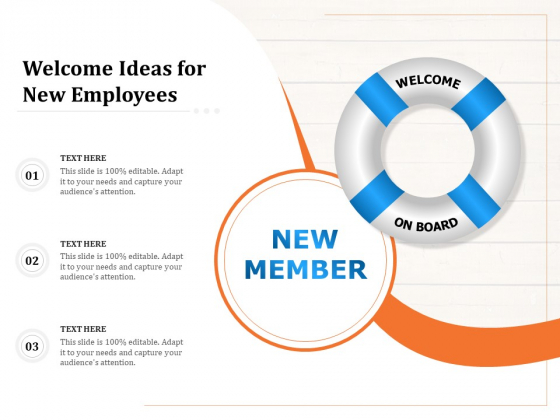 Welcome Ideas For New Employees Ppt PowerPoint Presentation Infographics Topics PDF Welcome Ideas For New Employees Ppt PowerPoint Presentation Infographics Topics PDF