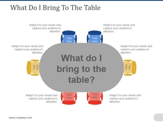 What Do I Bring To The Table Ppt PowerPoint Presentation Infographic Template Examples What Do I Bring To The Table Ppt PowerPoint Presentation Infographic Template Examples