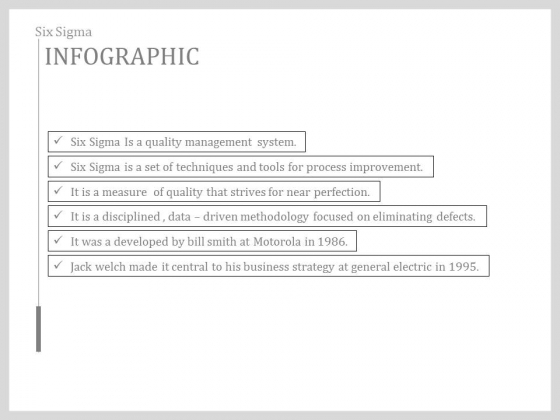 What Is Six Sigma Infographics Ppt Slides What Is Six Sigma Infographics Ppt Slides