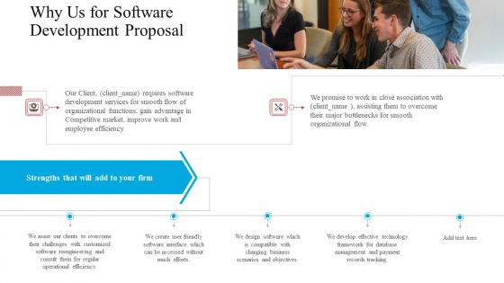 Why Us For Software Development Proposal Ppt Professional Layouts PDF Why Us For Software Development Proposal Ppt Professional Layouts PDF