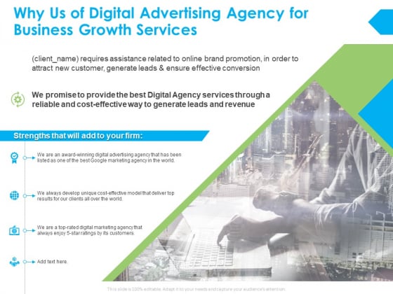 Why Us Of Digital Advertising Agency For Business Growth Services Ppt PowerPoint Presentation Layouts Aids Why Us Of Digital Advertising Agency For Business Growth Services Ppt PowerPoint Presentation Layouts Aids