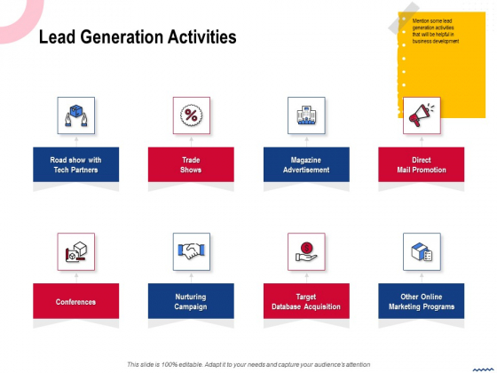 Wireless Phone Information Management Plan Lead Generation Activities Demonstration PDF